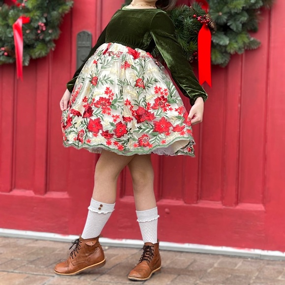 Mini Boho Noel dress & matching bloomer shorts size 10 - Picture 1 of 5